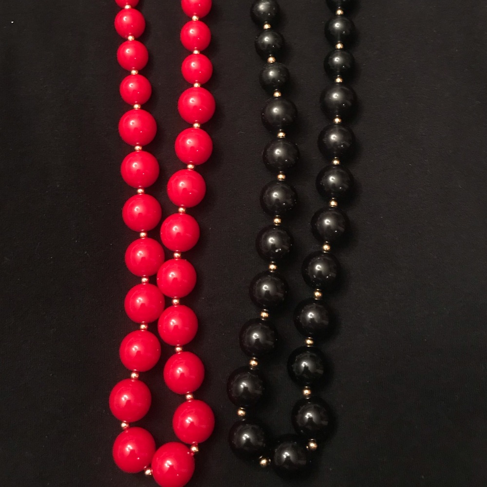 Monet Signed Necklaces 19”